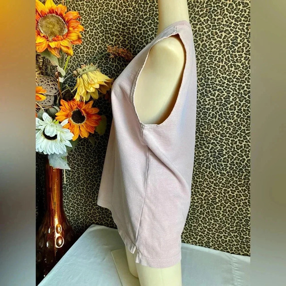 🦋B2G1🦋AMERICAN APPAREL Dusty Pink Cotton Blend Tank Top | SMALL | - Picture 3 of 8